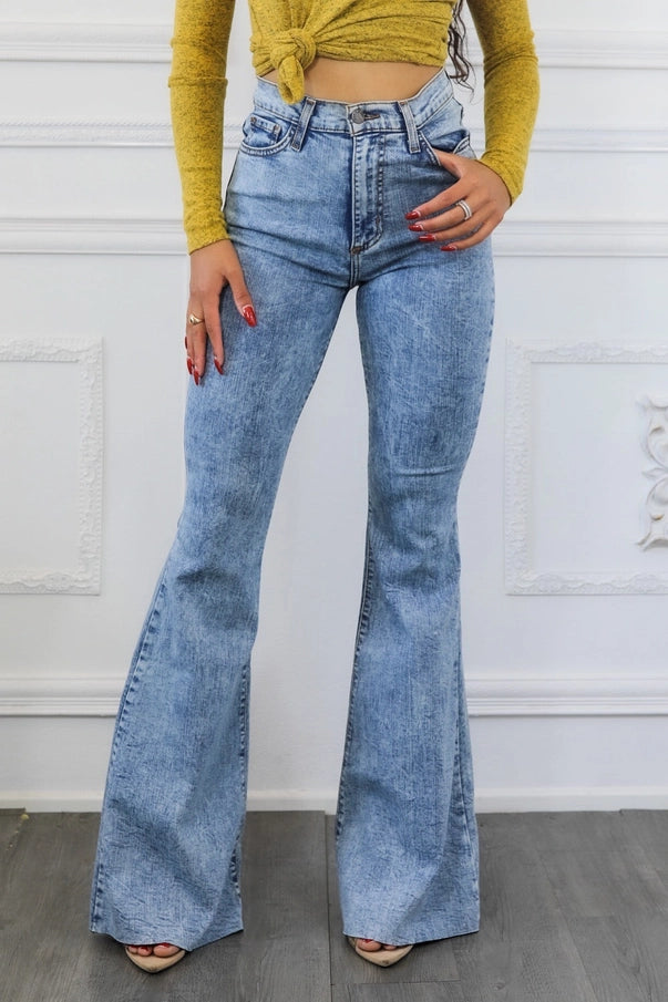 Flare Away - High Rise Flare Jean