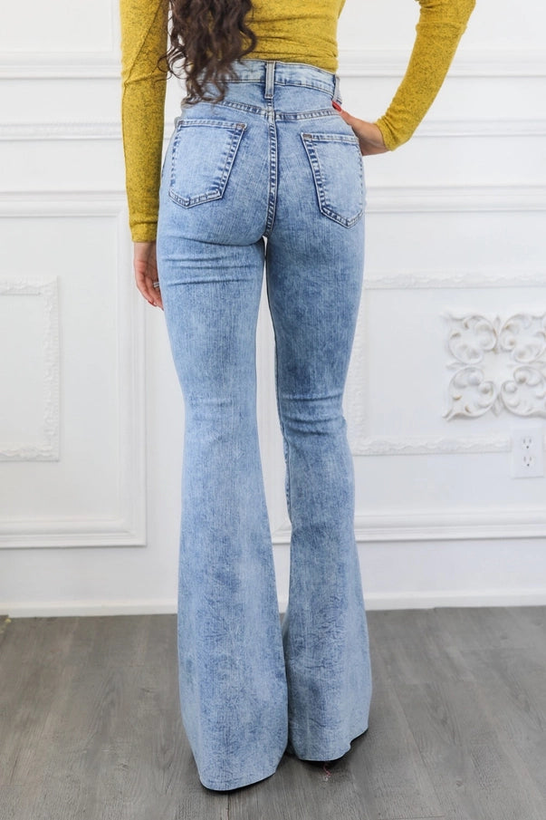 Flare Away - High Rise Flare Jean