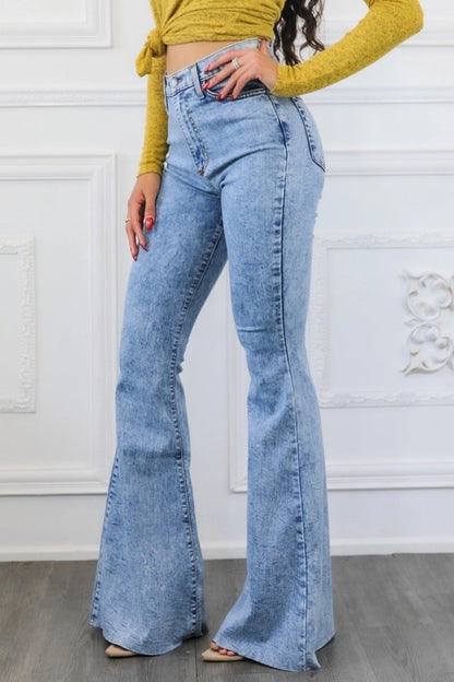 Flare Away - High Rise Flare Jean