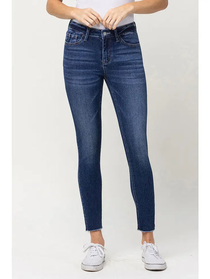 Vervet - Mid Rise - Crop Skinny