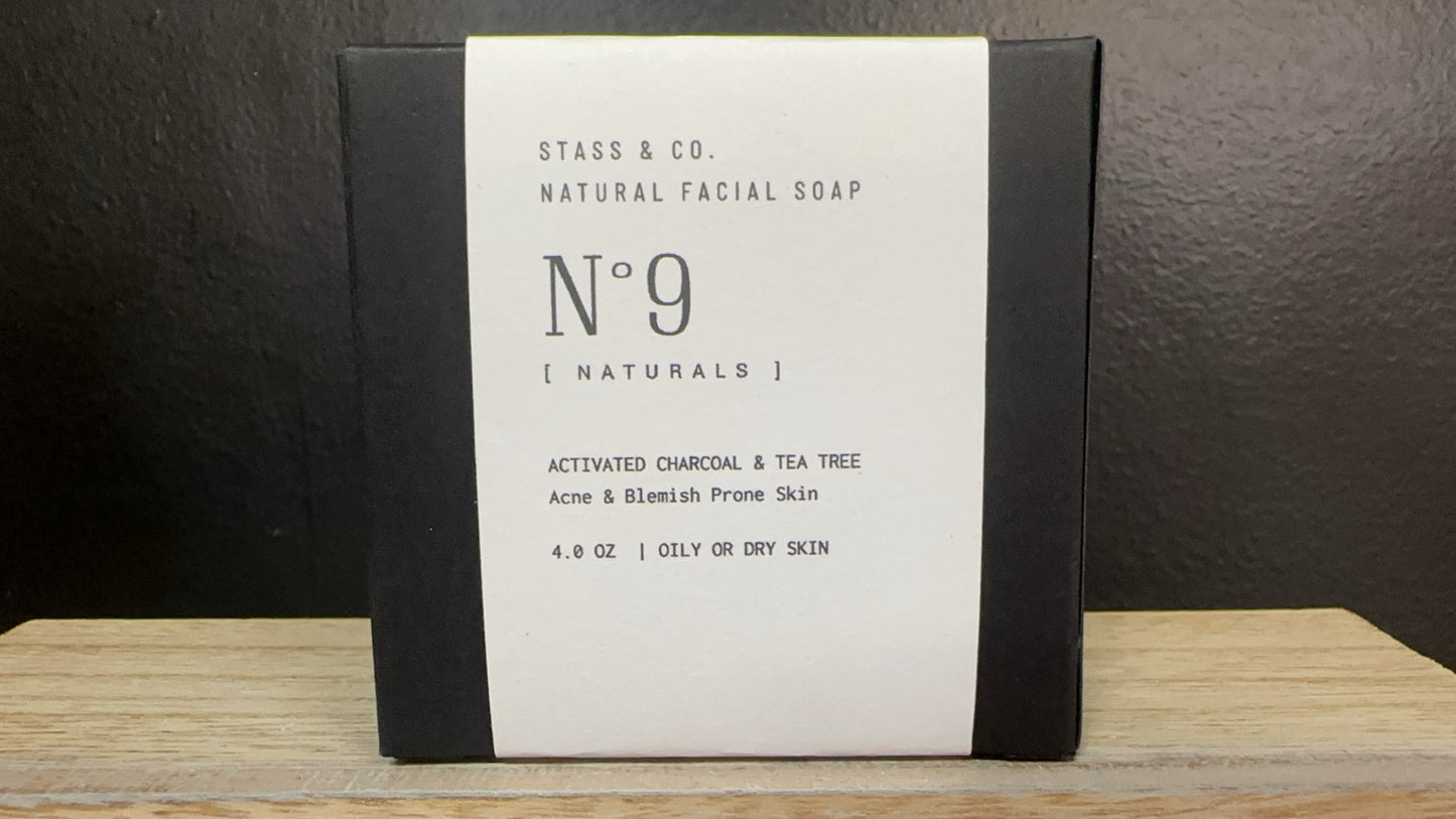 Activated Charcoal & Tea Tree Face Bar