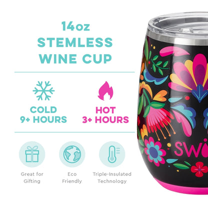 SWIG Caliente Stemless Wine Cup 14oz