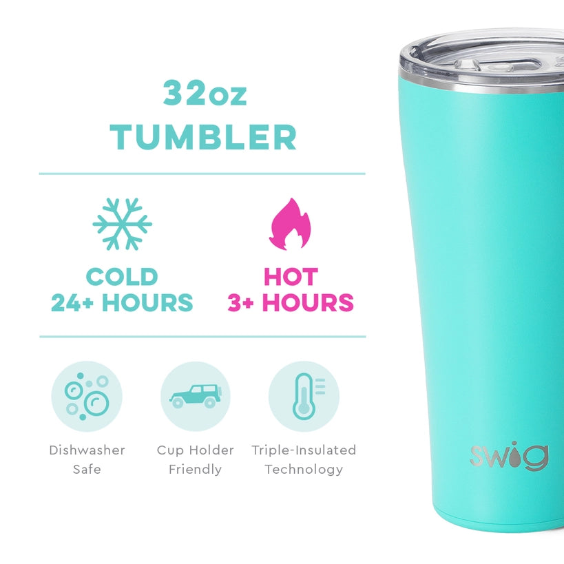 Swig Teal Tumbler 32 oz