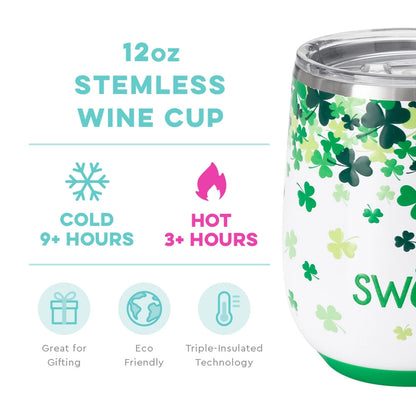 SWIG Pinch Proof Stemless Wine Cup 12oz