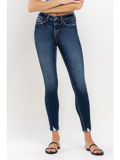 Vervet Haylie High-Rise Ankle Skinny